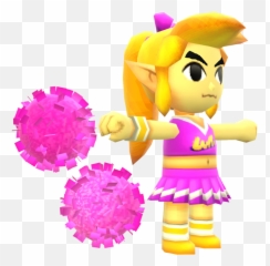 Tri Force Heroes Emoji,Triforce Heroes Pom Pom Emoticon