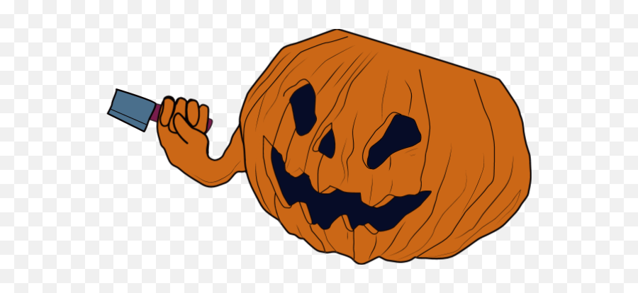 Anthropomorth Pumpkin Pumpkin Head - Scary Emoji,Emoji Painted Pimkins
