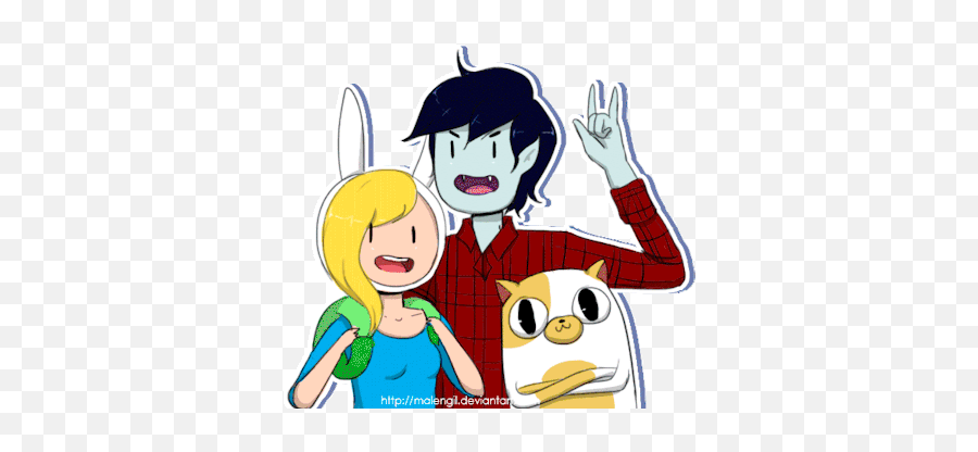 Finn X Jake Tumblr Finn And Jake Gif - Lowgif Fionna And Marshall Lee Family Emoji,Jake The Dog Emoji