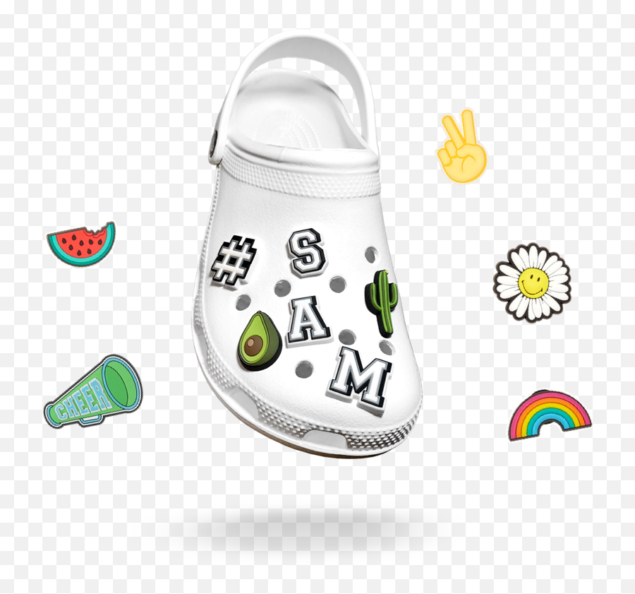 Scarpe Sandali E Sabot Crocs - Things To Put On Crocs Emoji,Emoji Charms