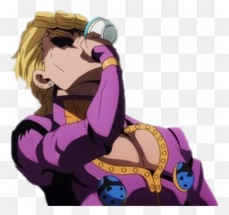 Giorno Giovanna Drinking Tea - Giorno Drinking Tea Transparent Emoji,Kermit Tea Emoji