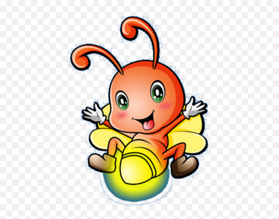 Mq Sticker - Firefly Cartoon Cute Clipart Full Size Firefly Gif Clipart Emoji,Fireflies Meme Emojis