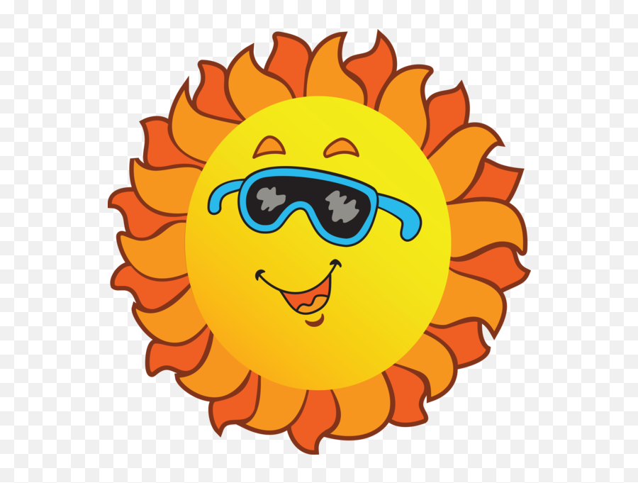 Sunglasses Would Sun Wear The Cartoon - Clip Art Emoji,Sun With Sunglasses Emoticon Download