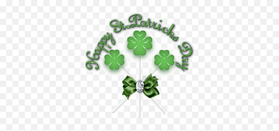 24 Happy St - Girly Emoji,Animated Gif Saint Patrick's Emojis