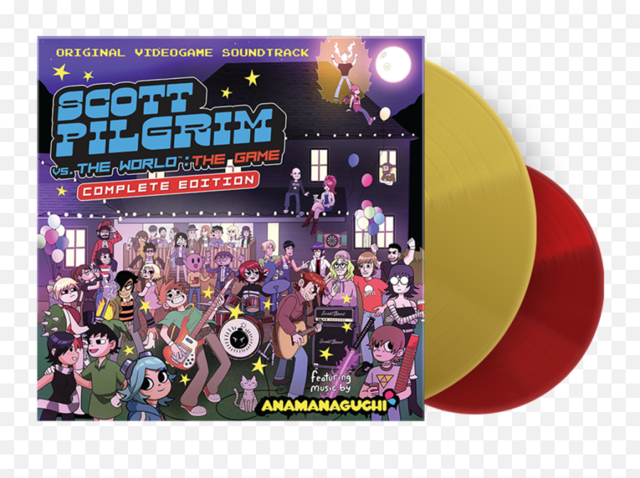 Scott Pilgrim Vs The World The Game Vinyl Reissue Up Via - Scott Pilgrim Vs The World The Game Complete Edition Vinyl Soundtrack Emoji,Who Manufactures Scott's Emotion