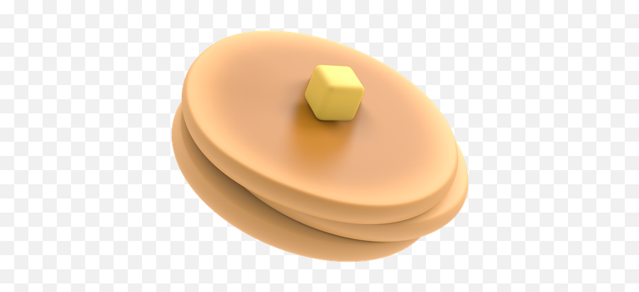 Premium Pancake 3d Illustration Download In Png Obj Or - Dish Emoji,Pizza Slice Emoji Transparent Background