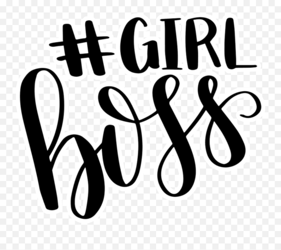 Girlboss Sticker By Itz Ur Galll Electra - Dot Emoji,Galaxy So Black Emojis