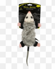 Hyper Pet Real Skinz Opossum Dog Toy - Cat Toy Emoji,Pawsom Tv Emoji Pillows
