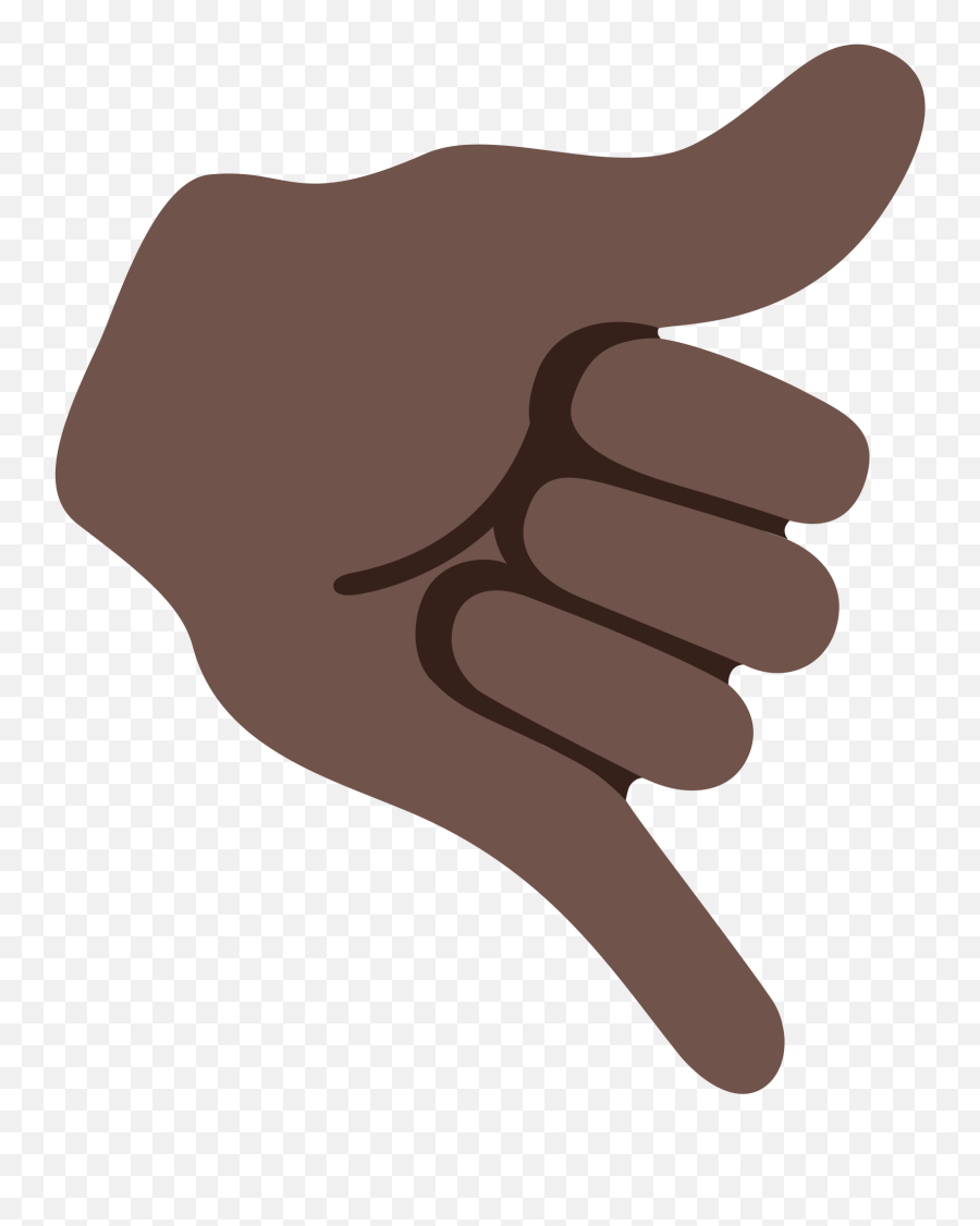 Fileemoji U1f919 1f3ffsvg - Wikimedia Commons Shaka Sign Emoji Png,Thumb And Finger Ok Emoji
