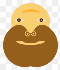 Barbarus Ii Free Svg - Clip Art Emoji,Weird Emoticon With Nose