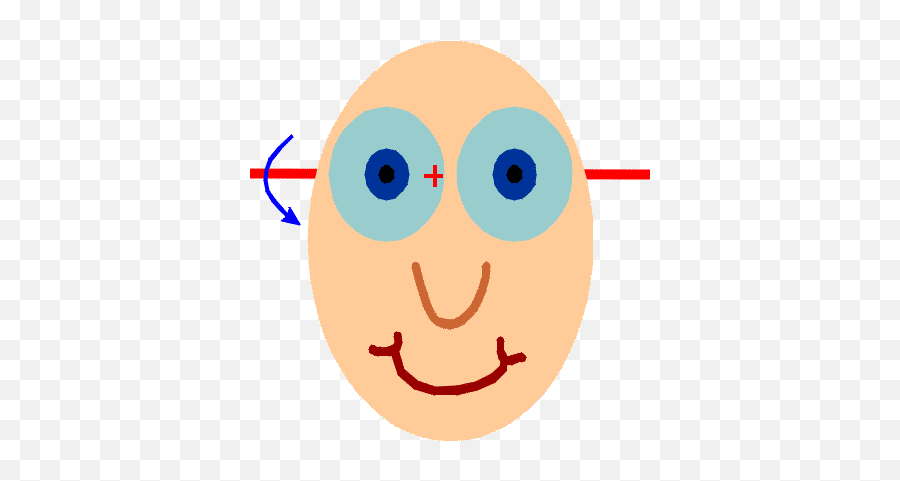 Vertical Vor Eyes Centered - Happy Emoji,Tilted Emoticon