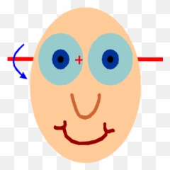 Vertical Vor Eyes Centered - Happy Emoji,Tilted Emoticon