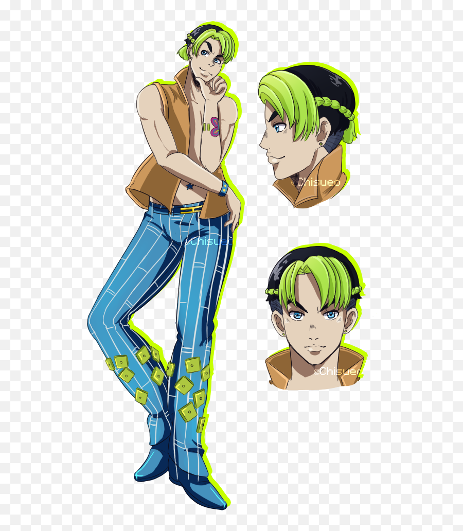 Jojo - Jolyne Boy Emoji,Jotaro Kujo Emotion