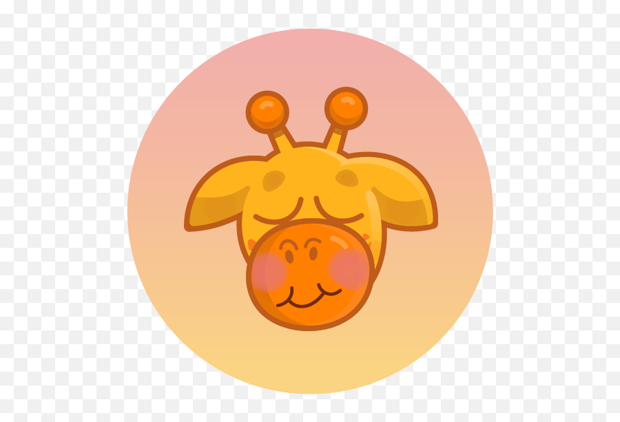 Alfie The Giraffe - Stickers By Artem Beletskiy Emoji,Cartoon Giraffe Emotions