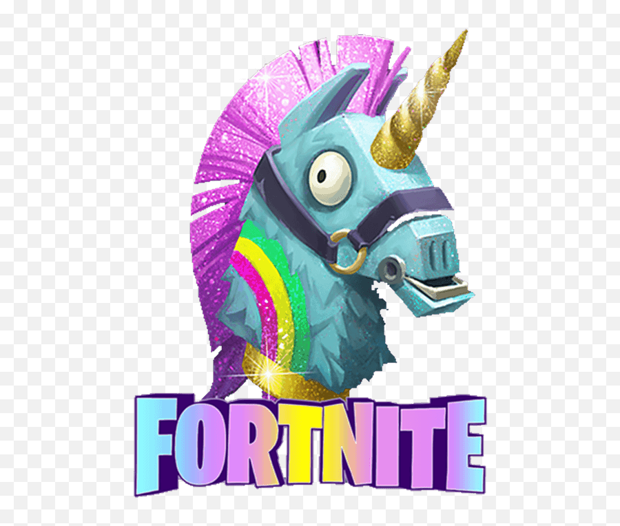 Fortnite Unicorn Llama - Batterie Externe Licorne Iphone Emoji,Unicorn Emoji Costume