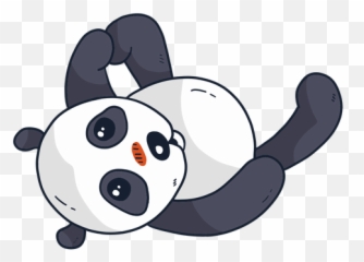 Cute Panda Muzzle Spot Fat Flat Transparent Png U0026 Svg Vector Emoji,Fat Cute Cat Emoji