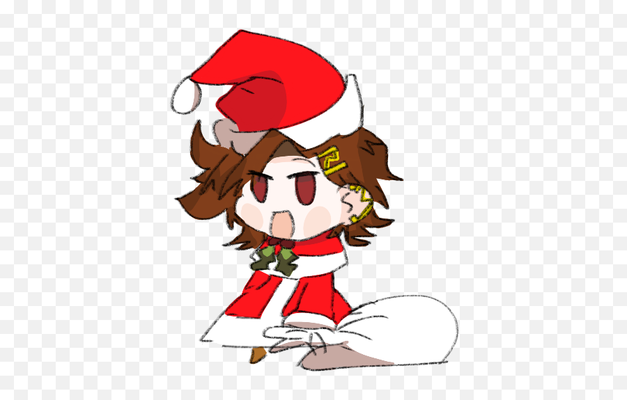 Pin By Haru Ovo On Yttd Christmas Icons Turn Ons Anime - Joe Tazuna Padoru Emoji,Joe Emoji Meme