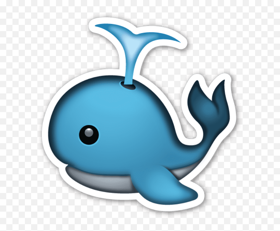 Spouting Whale - Ballena Emoticon Emoji,Fish Emoji