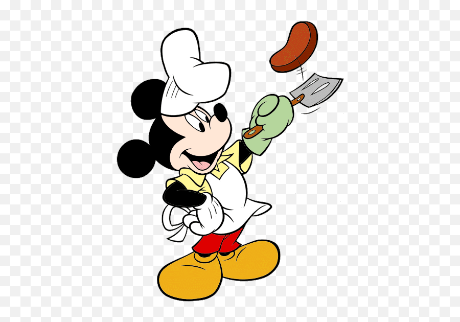 Mickey Mouse Chef Free Clipart Clipartcow - Clipartix Mickey Mouse Chef Emoji,Chef Hat Emoji