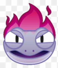 The Fire Spirit Disney Emoji Blitz Wiki Fandom - Happy,Purple Video Game Emoji