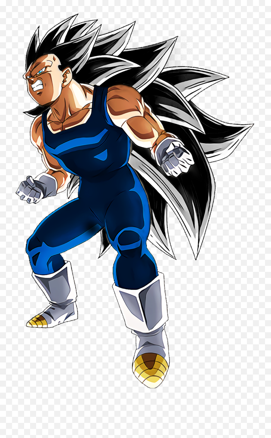 Vegeta Ssj3 Mystic Sticker - Vegeta Ssj3 Emoji,Mystic Emoji Ball