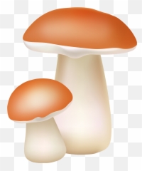 Two Mushrooms Png Cliaprt Clipart - Png Clipart Mushroom Png Emoji,Emoji Mushroom Cloud