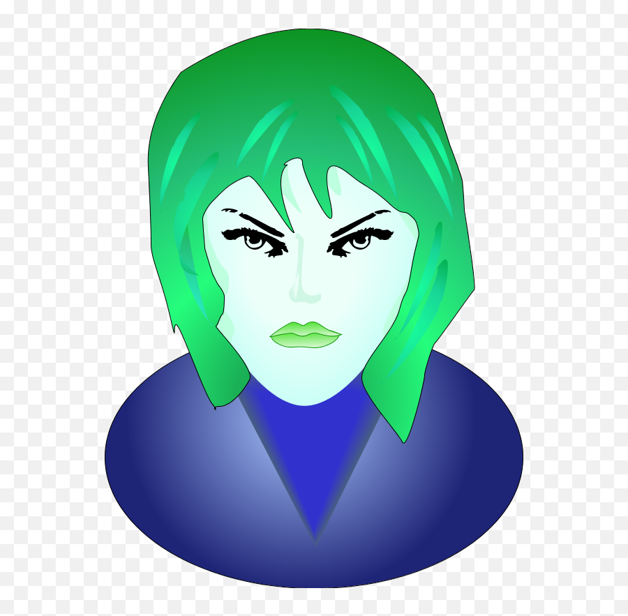 Woman Angry Face - Smiley Femme Fatale Face 1 25 Magnet Emoji,Emoticons Frustrated Face