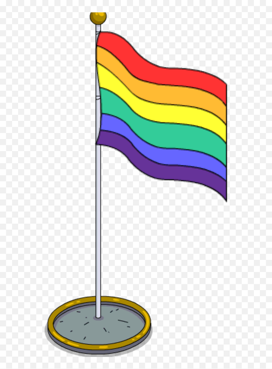 Pride Cartoon Png Free Pride Cartoon - Cartoon Flag Pole No Background Emoji,Pride Flag Emoji