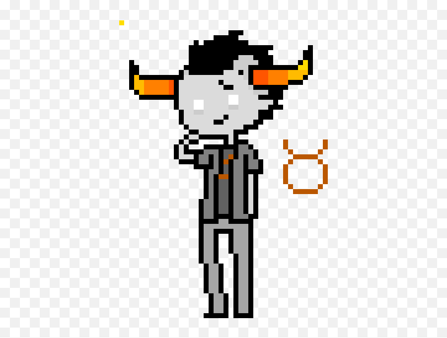 Pixel Art Gallery - Homestuck Perler Bead Patterns Vriska Emoji,Tavros Emoticon