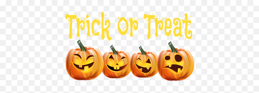 Halloween Jack O Lantern Trick Or Treat Tote Bag - Happy Emoji,Jack O'lantern Emoticon