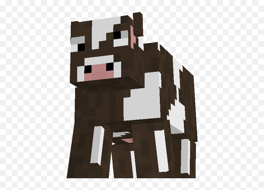 Download Minecraft Cow Png - Minecraft Cow Png Emoji,Minecraft Emoji