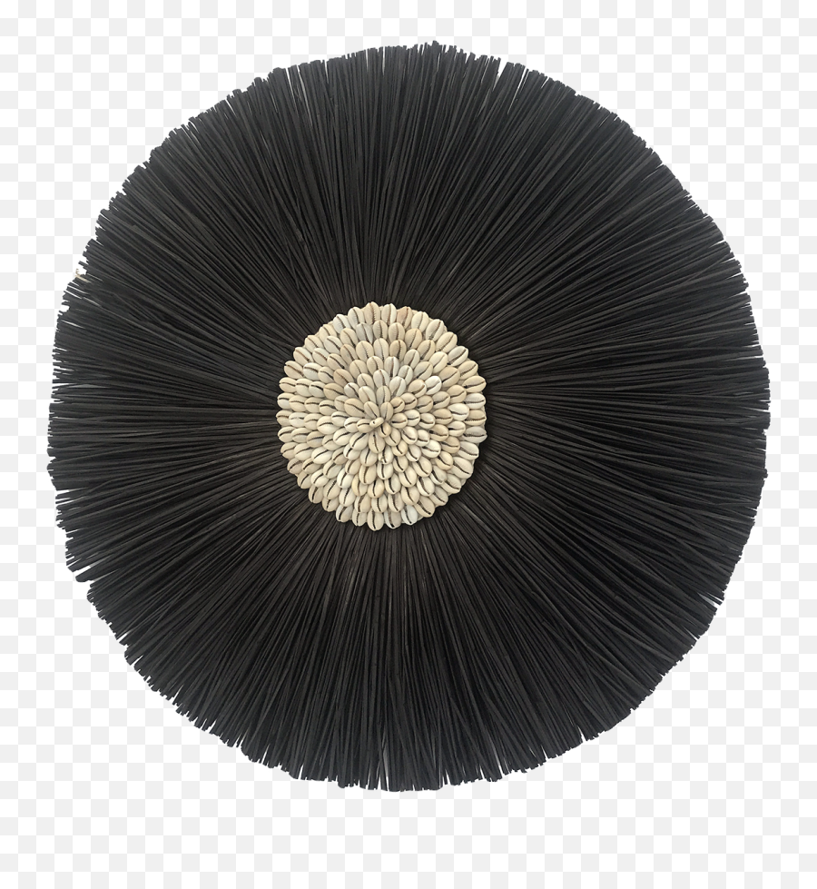 Black Sea Grass Shell Wall Decor - Circle Emoji,Emoji Bathroom Accessories