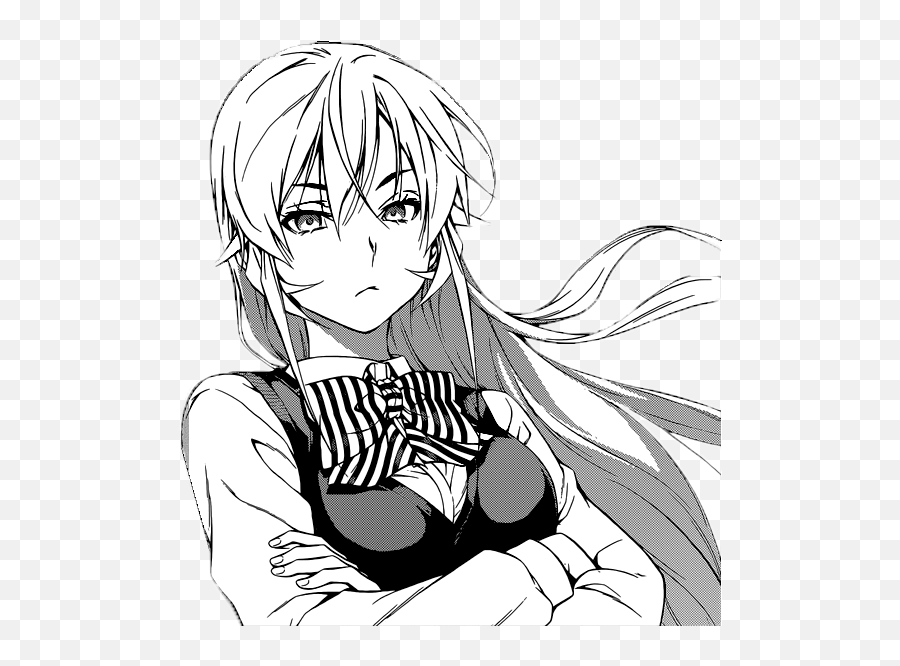 Iu0027ve Never Hated A Character As Much As I Do Her She Is - Erina Nakiri Manga Emoji,Likes To Play With Emotions Dere