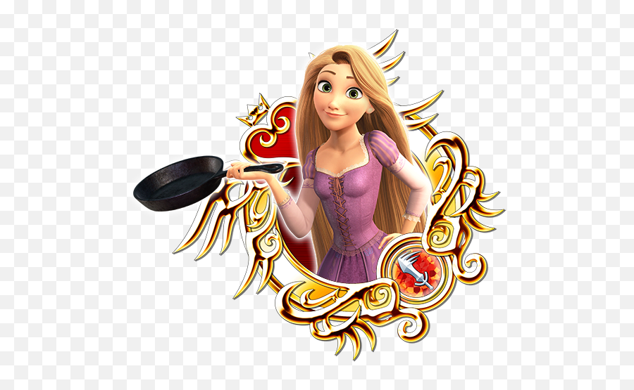 Kh Iii Rapunzel - Kingdom Hearts Namine Emoji,Rapunzel Coming Out Of Tower With Emotions