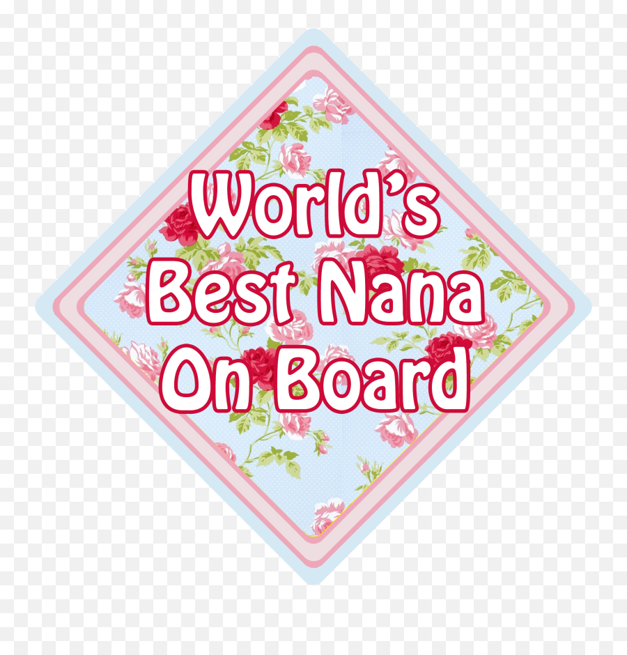 Baby Non Personalised Childbaby On Board Car Sign Nanas Emoji,Blue Oyster Cult Emojis