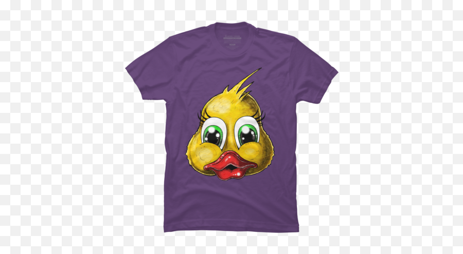 Purple Duck T - Shirts Tanks And Hoodies Design By Humans Compass Design T Shirt Emoji,Goosebumps Emoticon