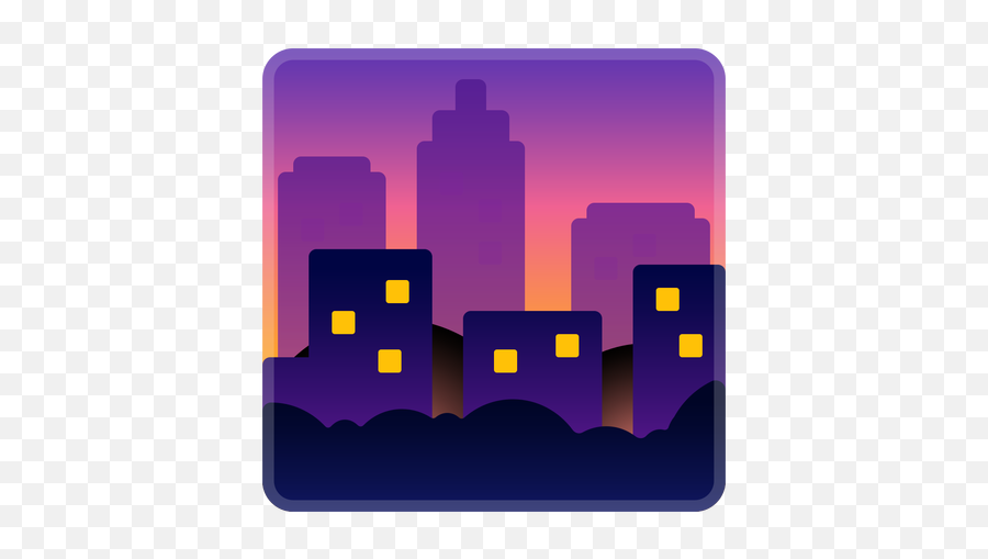Cities By Emojis - Emoji,What Are The Purple Square Emojis