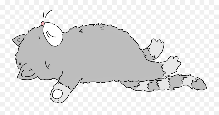 Cat Animal Pet Sleeping Tired Sticker By Karen - Soft Emoji,Sleeping Cat Emoji