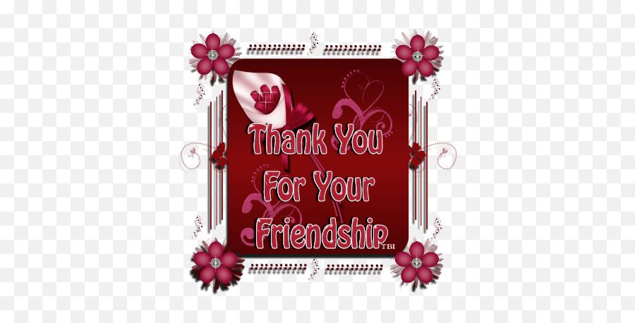 Friendship Day Thank You Message - Thanks For The Friendship Gif Emoji,Thank You For Birthday Wishes Emoticon