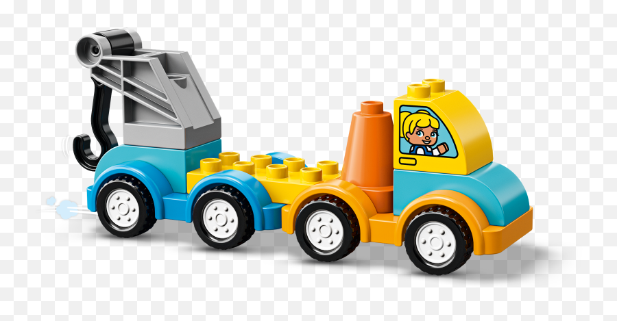 Lego Duplo My First My First Tow Truck - Duplo Lego Cars Construction Emoji,Drawing Emotions On Duplos