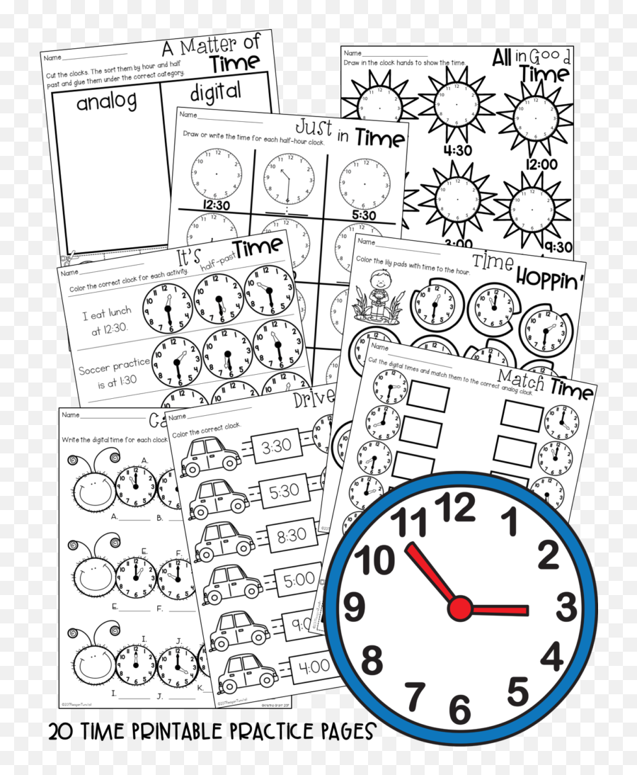 All About Teaching Time - Dot Emoji,6 Seconds Emotion Cards Printable