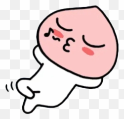 Apeach 1 Whatsapp Stickers Emoji,Kakaotalk Apeach Emoticon Tired