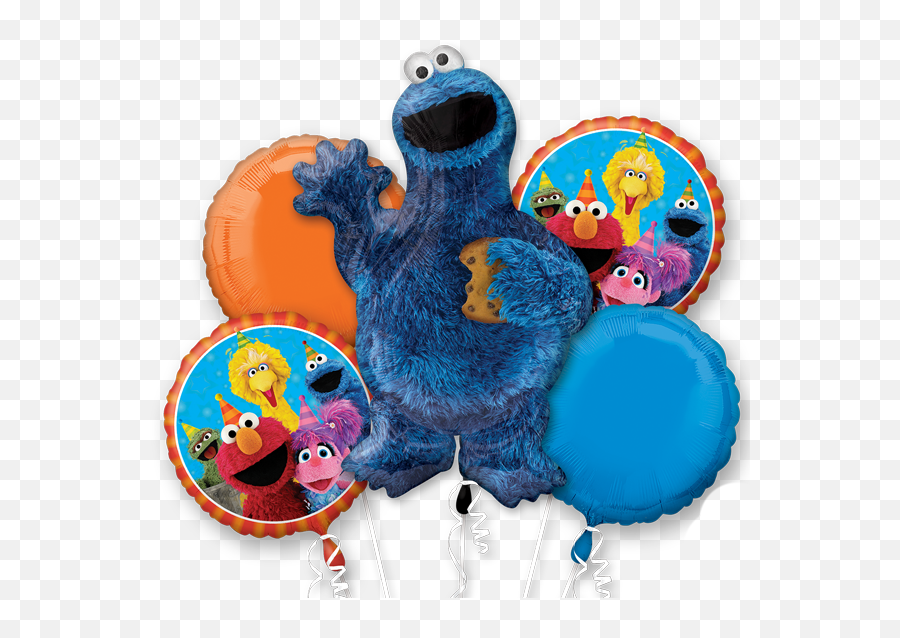 Sesame Street Birthday Party Supplies Party Supplies Canada - Sesame Street Cookie Monster Balloon Emoji,Sesame Street Emoji