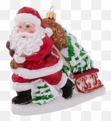 Santa Claus Delivering Gifts Emoji,Christmas Holiday Emoticons