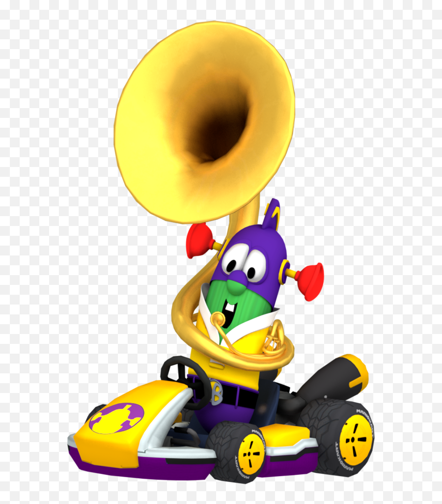 Jpg Black And White Download Larryboy Playing In Kart Emoji,Larry Emojis