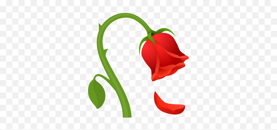 Wilted Flower Ícone - Wilted Flower Png Emoji,Wilting Rose Emoji