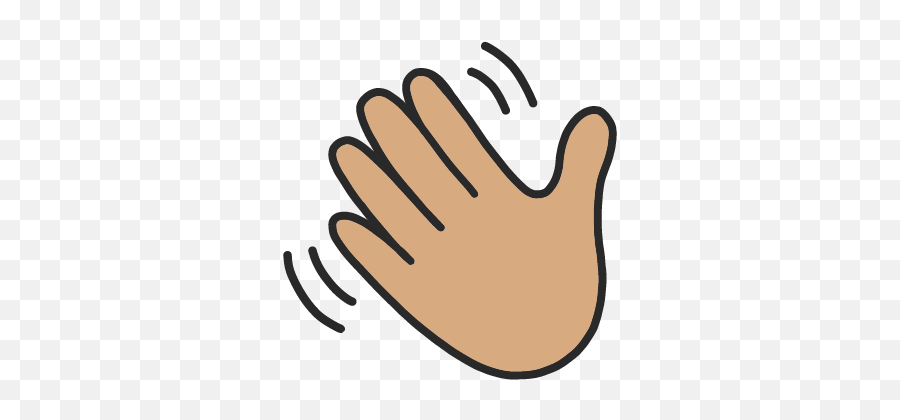 Wags Dog Walking Emoji,Brown Waving Hand Emoji