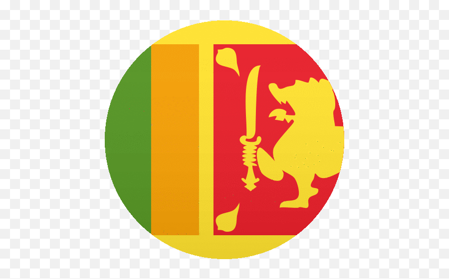 Sri Lanka Flags Sticker - Sri Lanka Flags Joypixels Emoji,Red Flag Emoji Android