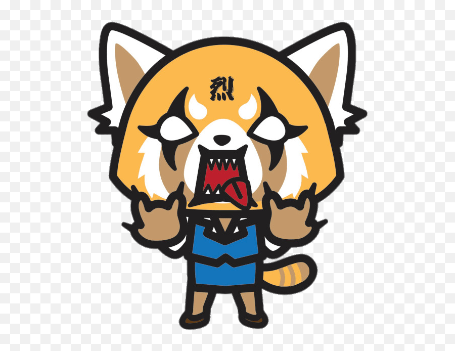 Aggretsuko - Aggretsuko Sanrio Emoji,Meerkat Emoji