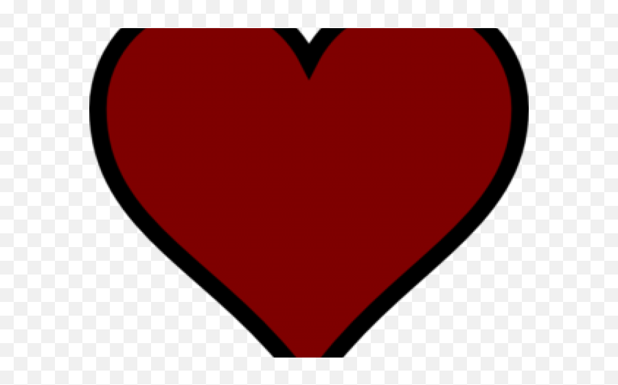 Dark Heart Cliparts - Simple Red Heart Tattoo Png Download Girly Emoji,Dark Heart Emoji